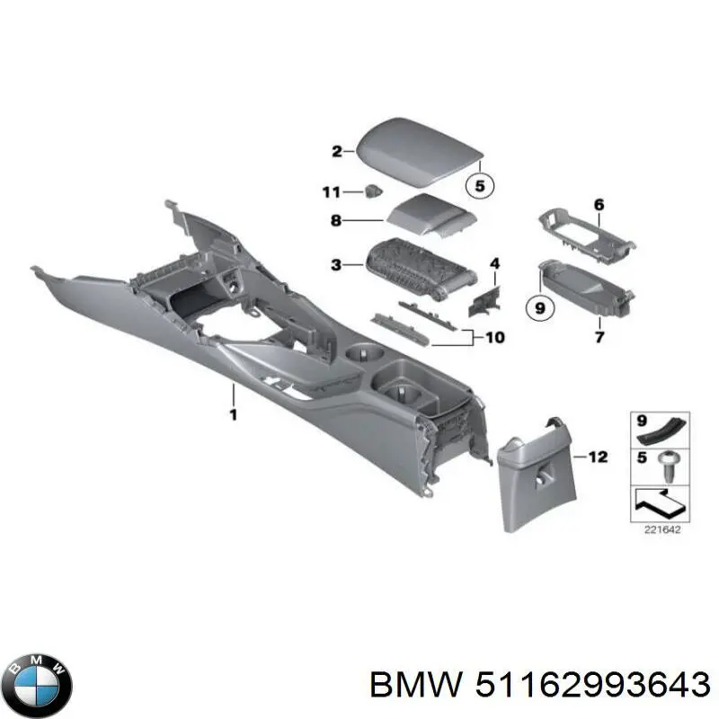 BMW 51162993643 цена, от 125.43 USD