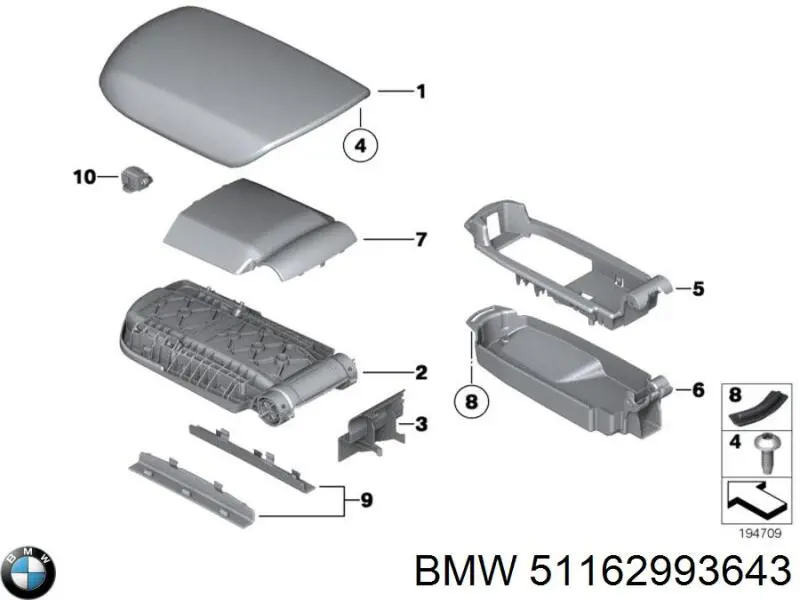 51162993643 BMW 