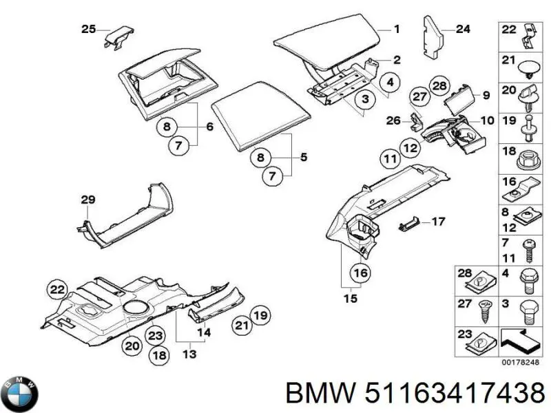  51163417438 BMW