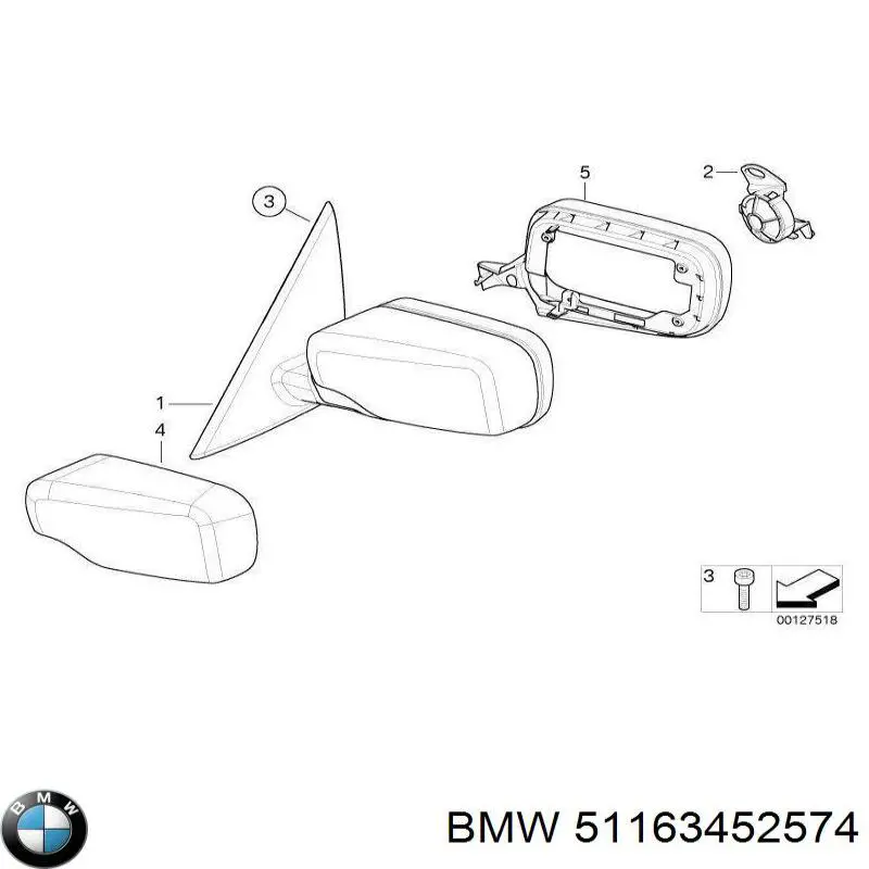 Купить 51163452574 BMW 