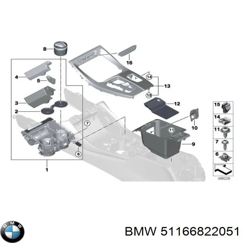 51166822051 BMW 