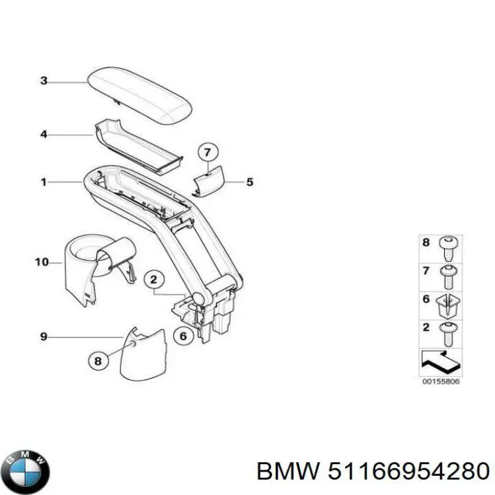  51166954280 BMW