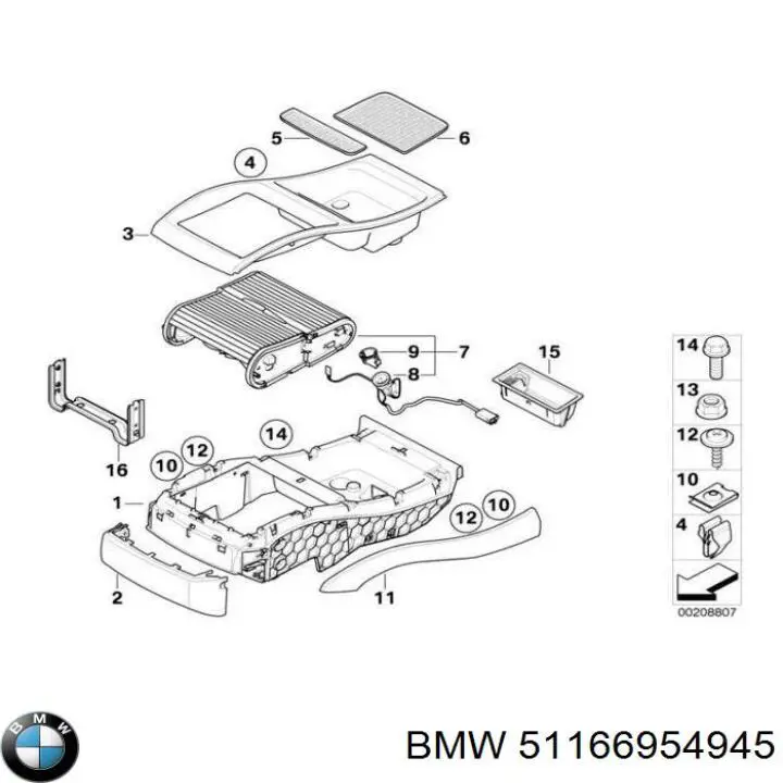  51166954945 BMW