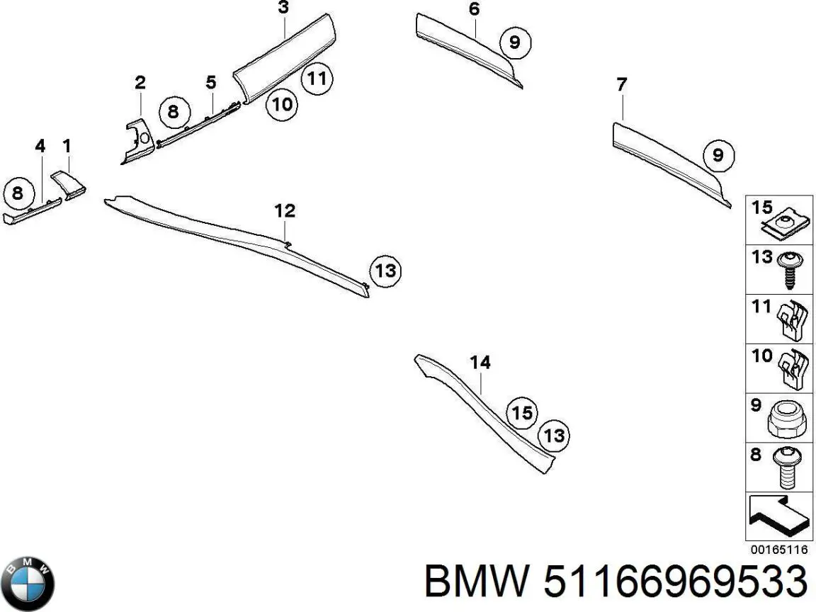  51166969533 BMW