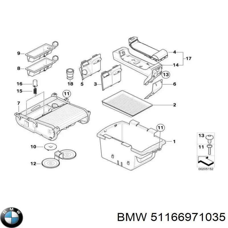  BMW 51166971035 цена, от 5.07 USD