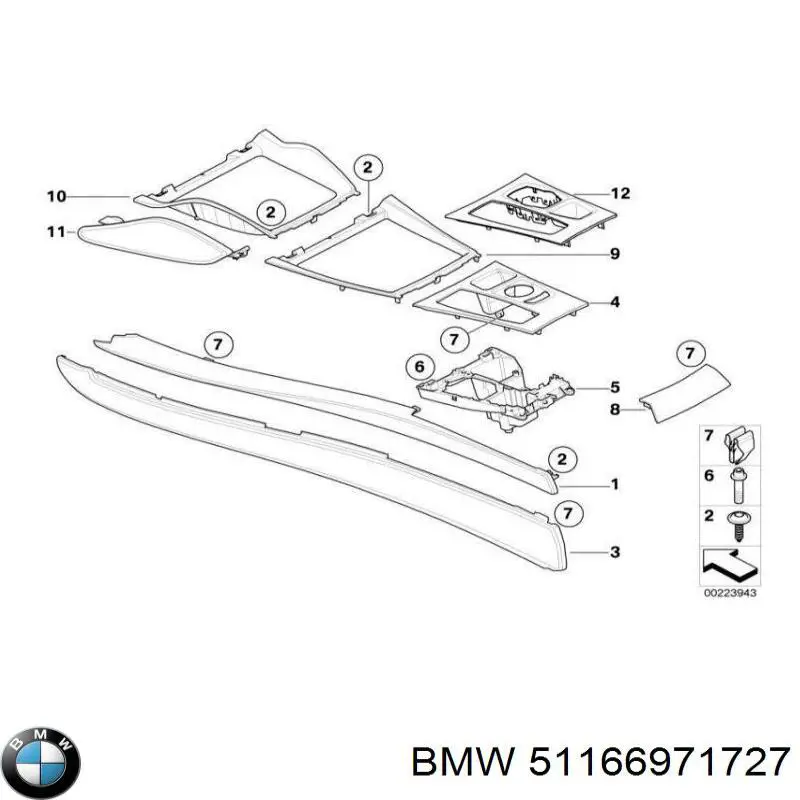  51166971727 BMW