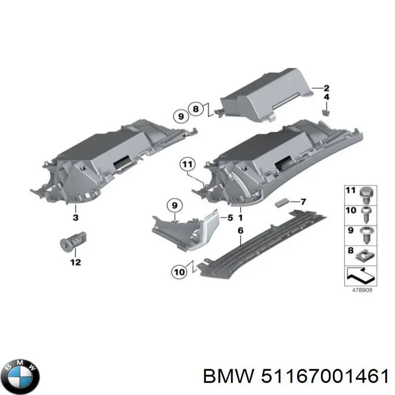  51167001461 BMW