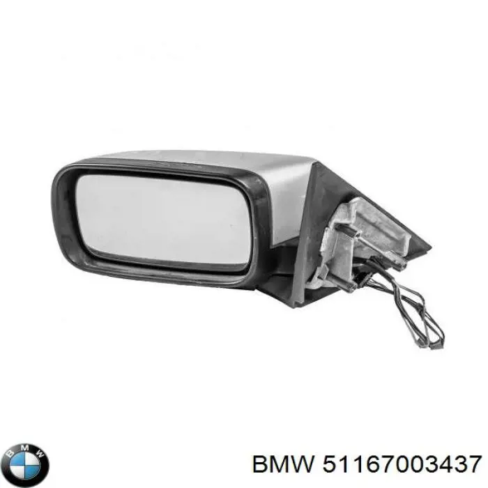 Зеркало заднего вида, левое BMW 51167153087 цена, от 992.06 USD
