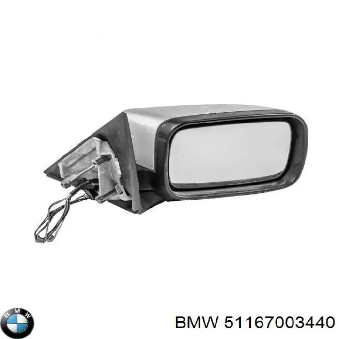 Купить 51167003440 BMW Наружное зеркало левое