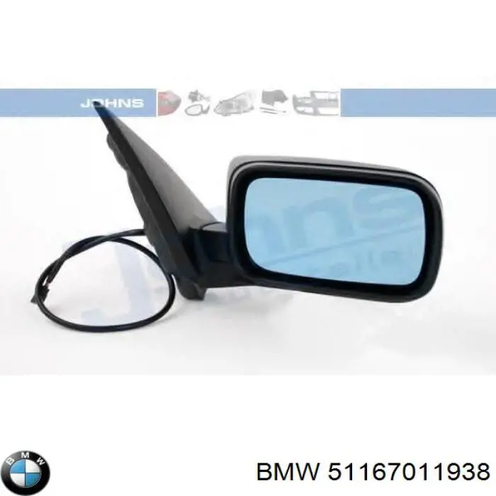 51167011938 BMW зеркало заднего вида правое