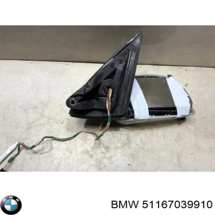 Купить 51167039910 BMW Корпус зеркала заднего вида левого (внутрення часть)