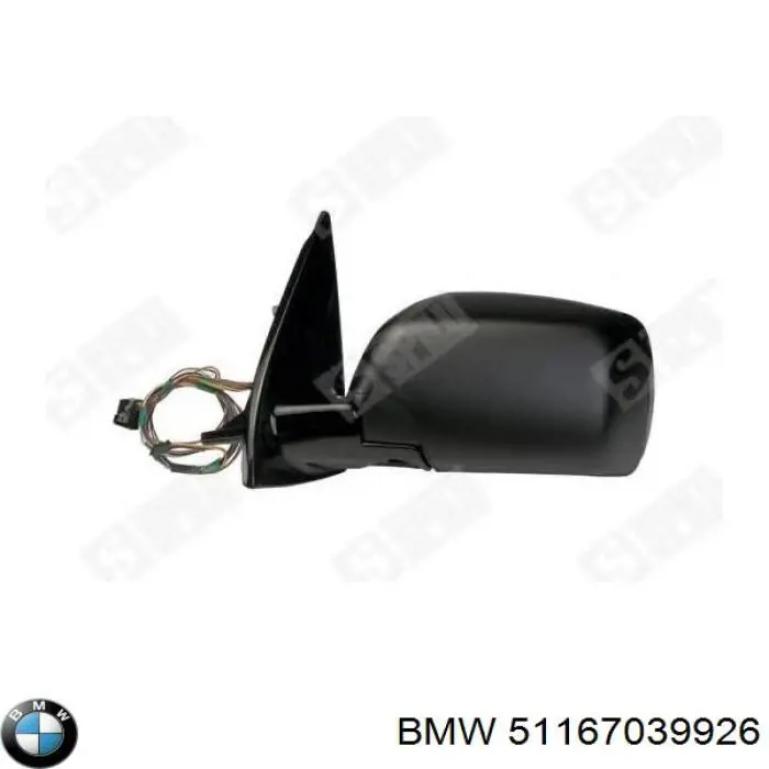 Купить 51167002172 BMW Боковое зеркало заднего вида правое