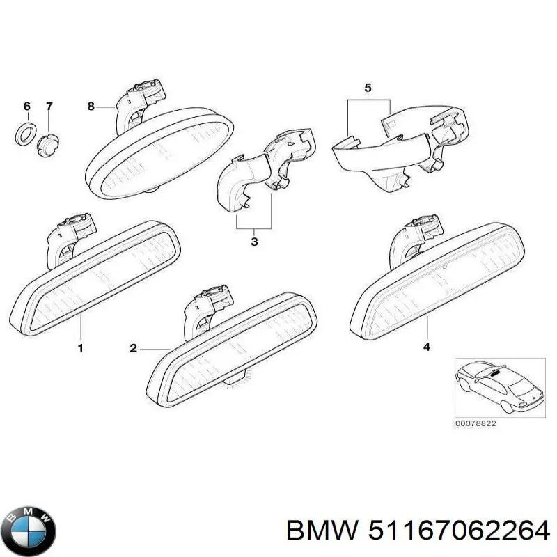  51167062264 BMW