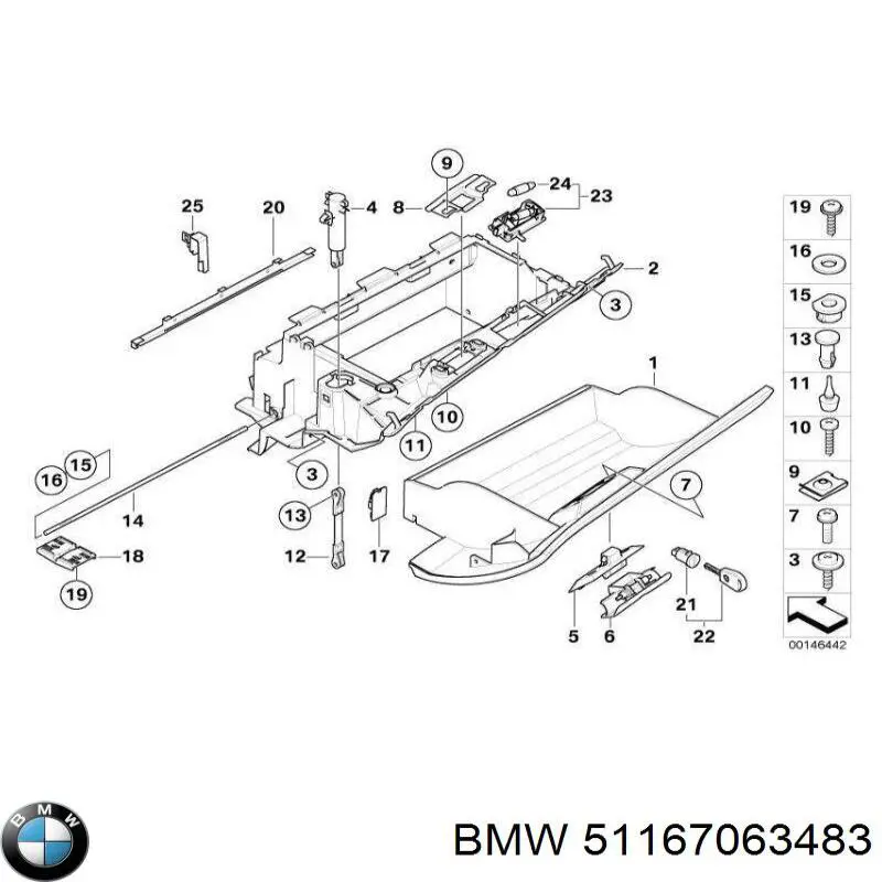 Купить 51167063483 BMW 