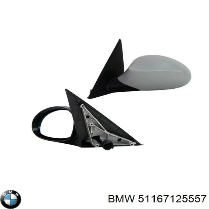 51167125557 BMW накладка (крышка зеркала заднего вида левая)