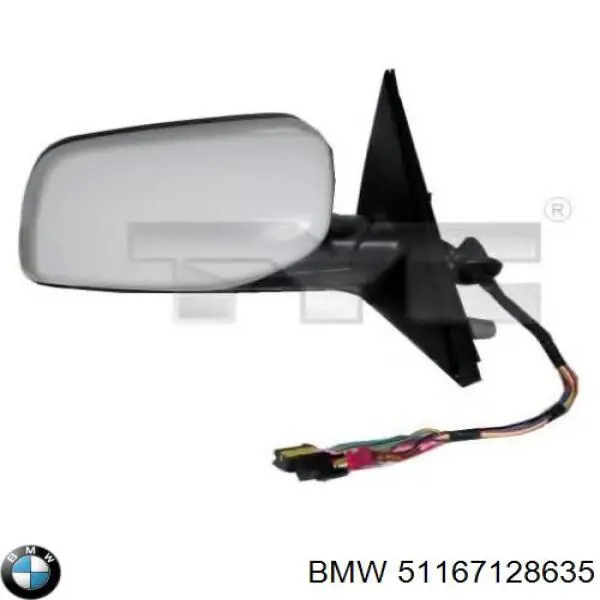 Купить 51167128635 BMW Наружное зеркало левое