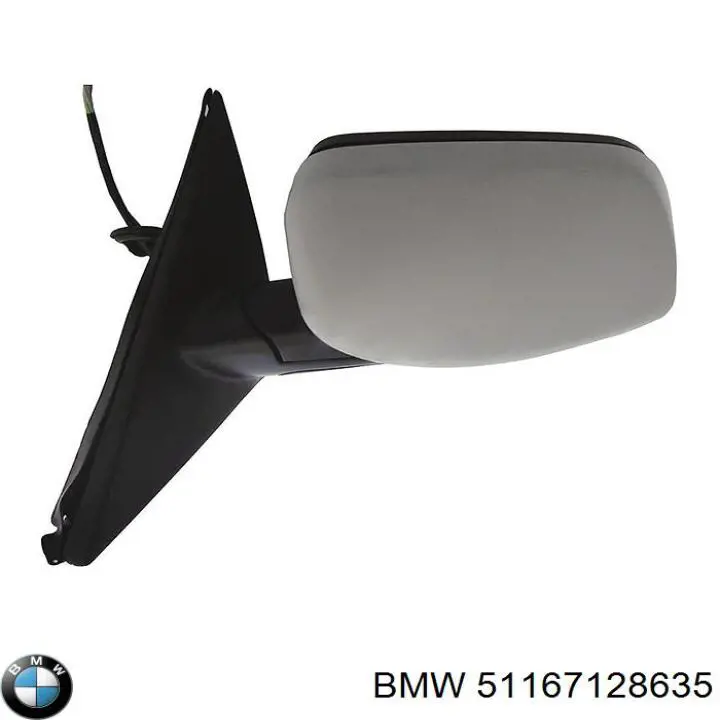 Левое боковое зеркало 51167126545 BMW