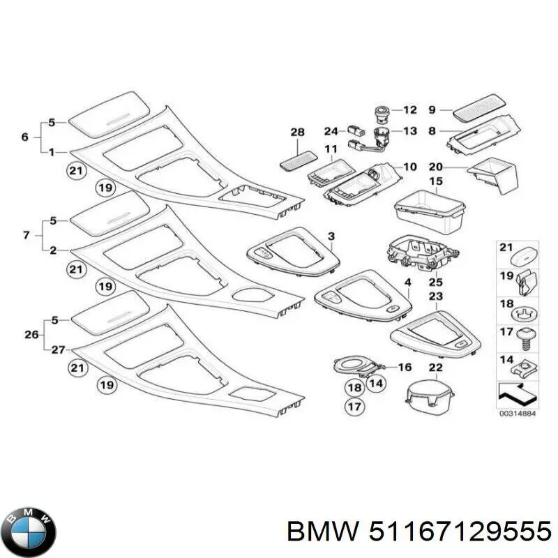 51167129555 BMW 