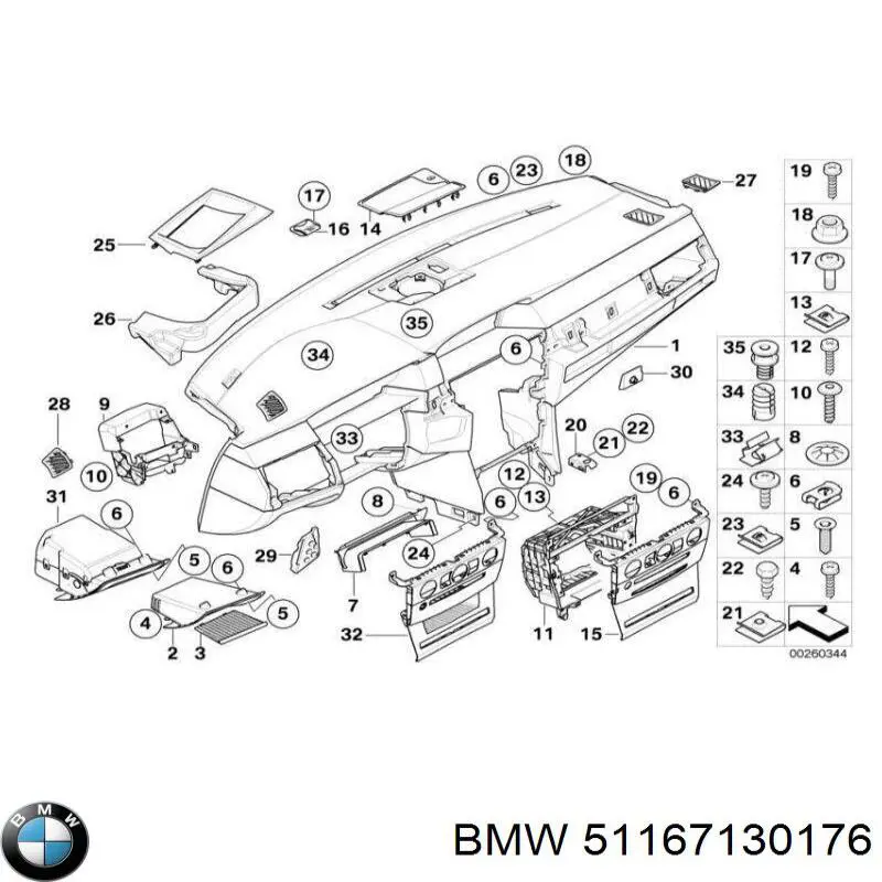  BMW 51167130176 цена, от 34.21 USD