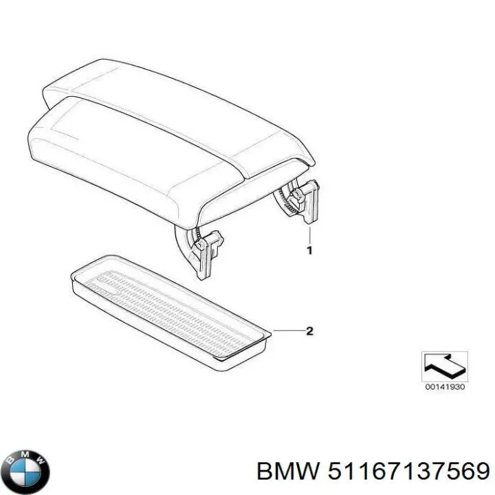  BMW 51167137569 цена, от 76.02 USD