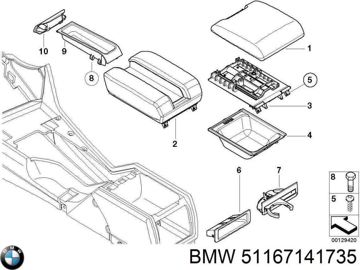  51167141735 BMW