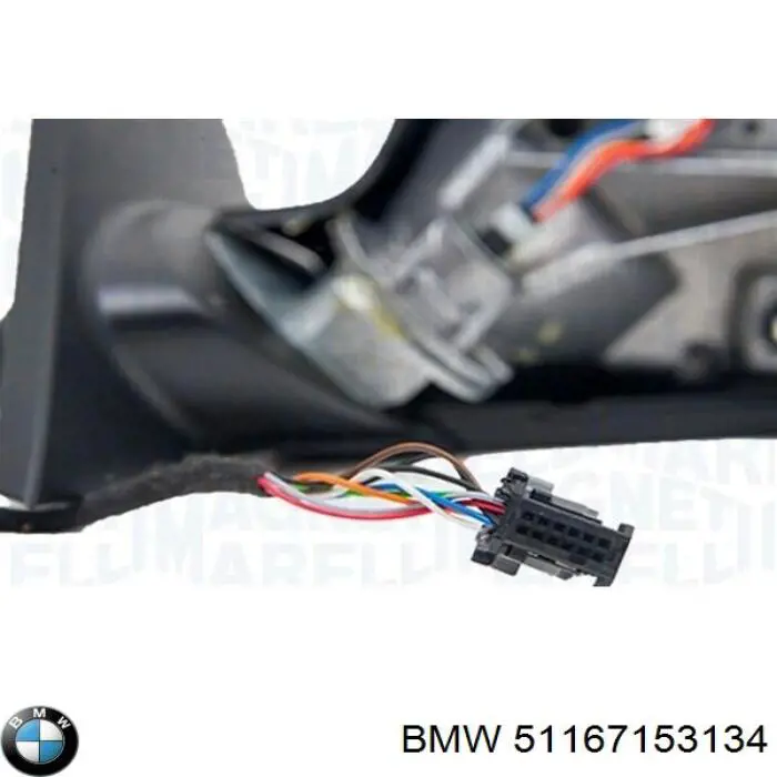 Правое зеркало 51167003452 BMW