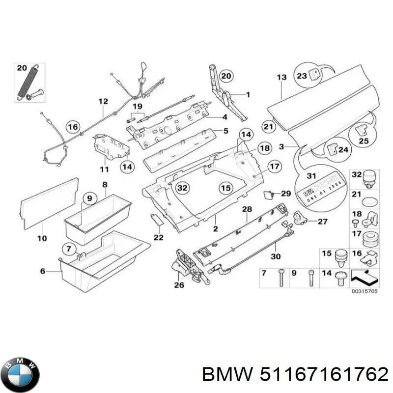  51167161762 BMW