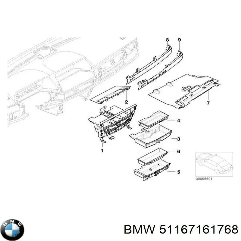  BMW 51167161768 цена, от 6.35 USD