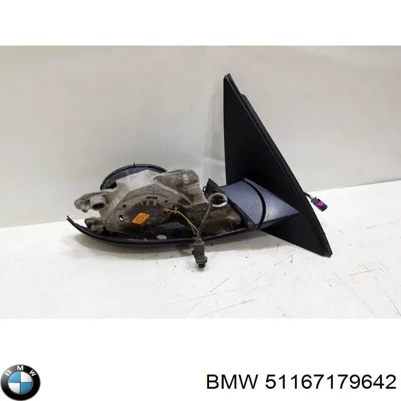 51167179642 BMW caixa do espelho de retrovisão direito