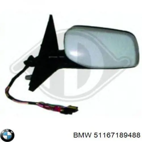 Купить 51167189488 BMW Боковое зеркало заднего вида правое