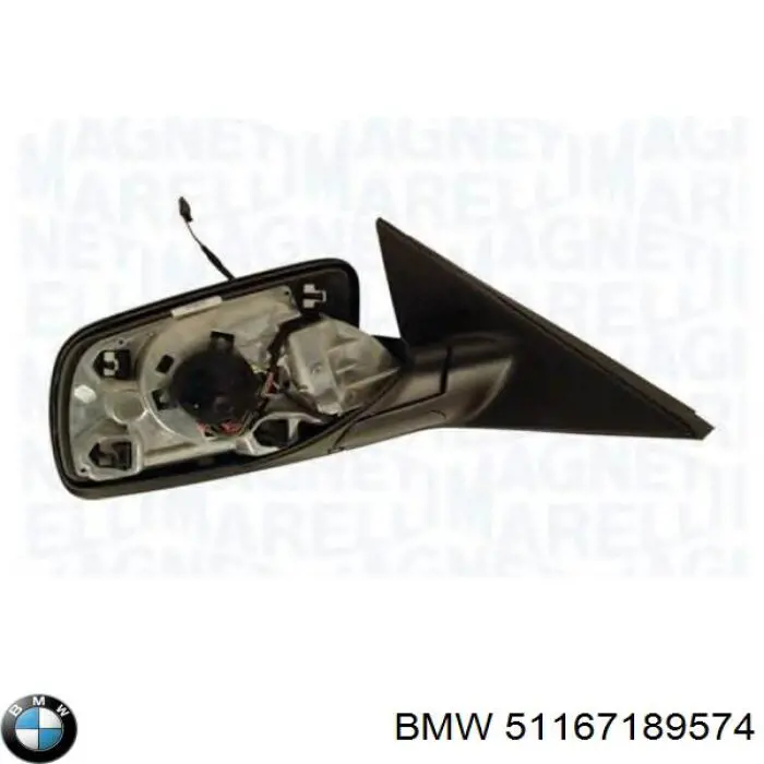 Купить 51167189574 BMW Боковое зеркало заднего вида правое
