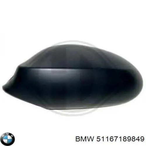 Купить 51167189849 BMW Наружное зеркало левое