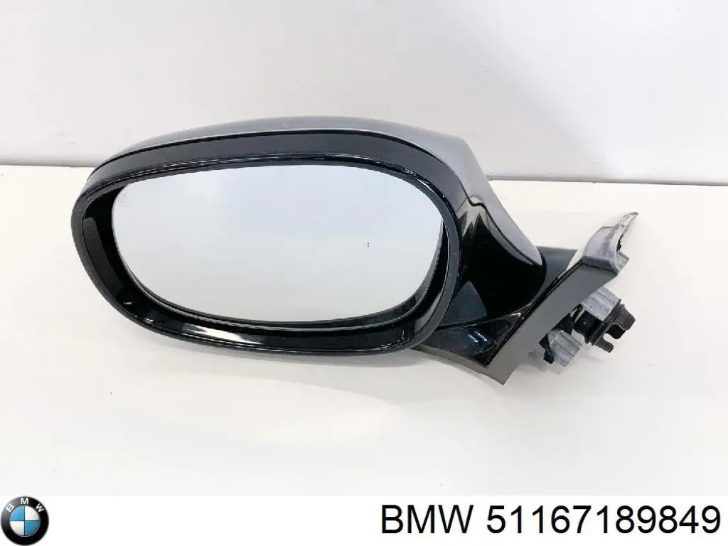 Зеркало левое BMW 51167189849