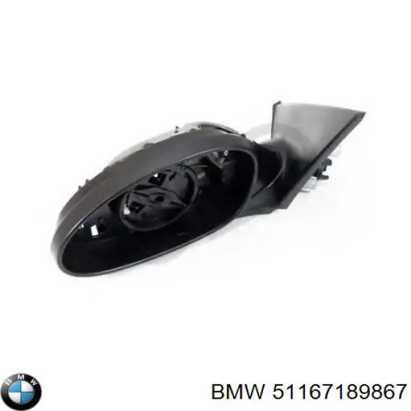 Левое боковое зеркало 51167157173 BMW