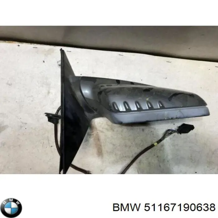 Наружное зеркало правое BMW 51167190638 цена, от 837.56 USD