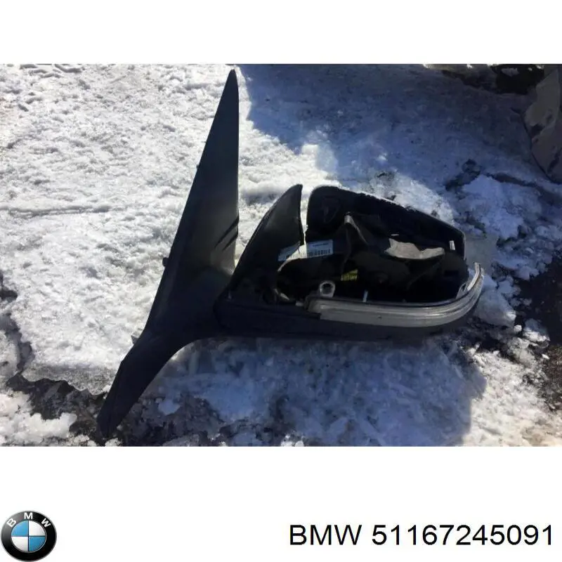 Купить 51167245091 BMW Наружное зеркало левое