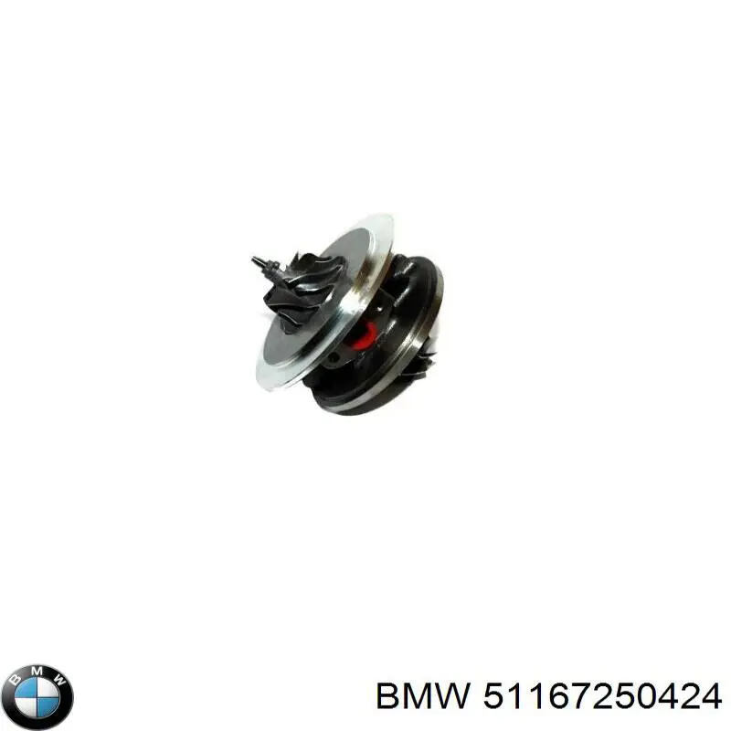 Купить 51167250424 BMW Стекло правого зеркала заднего вида