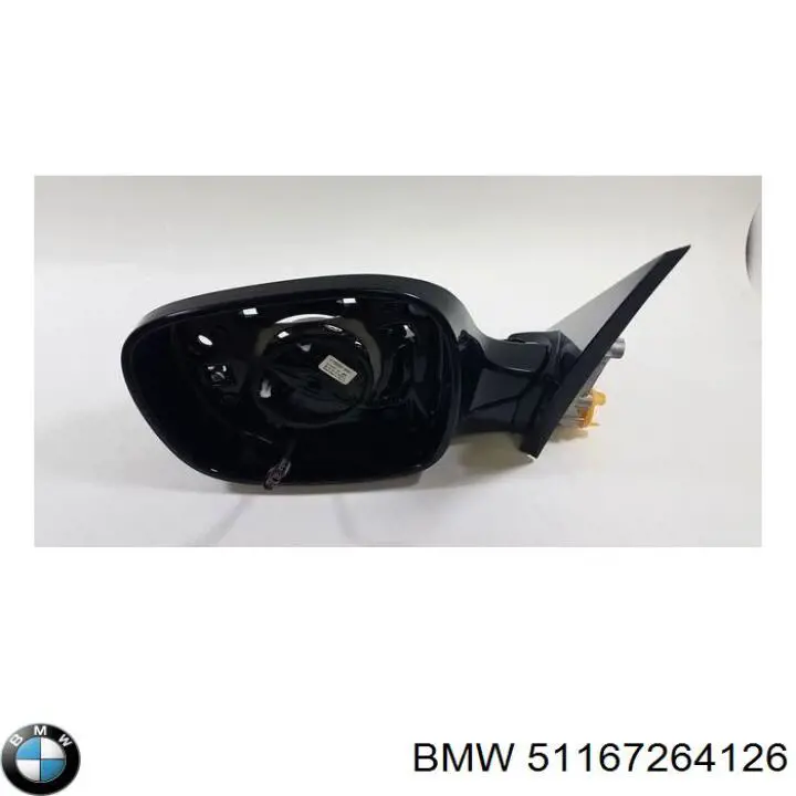 Купить 51167264126 BMW Корпус зеркала заднего вида левого (внутрення часть)