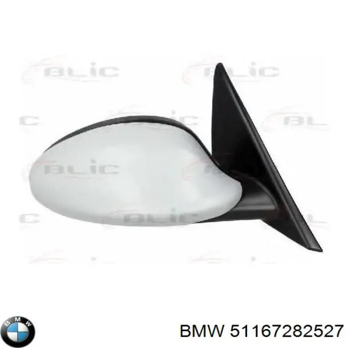 Зеркало левое BMW 51167282527