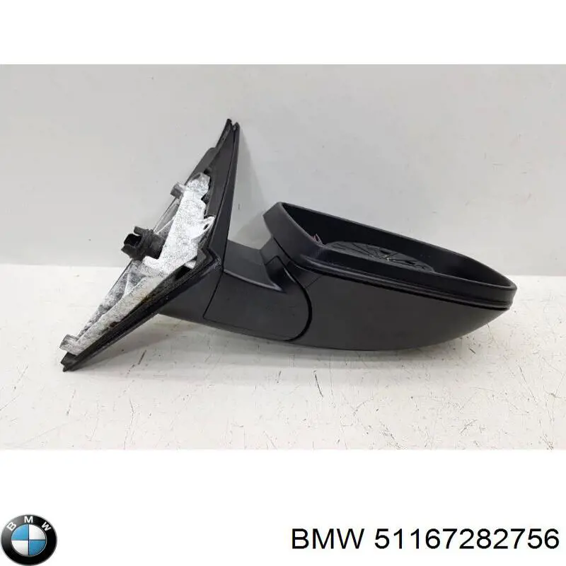 Купить 51167282756 BMW Корпус зеркала заднего вида правого (внутрення часть)