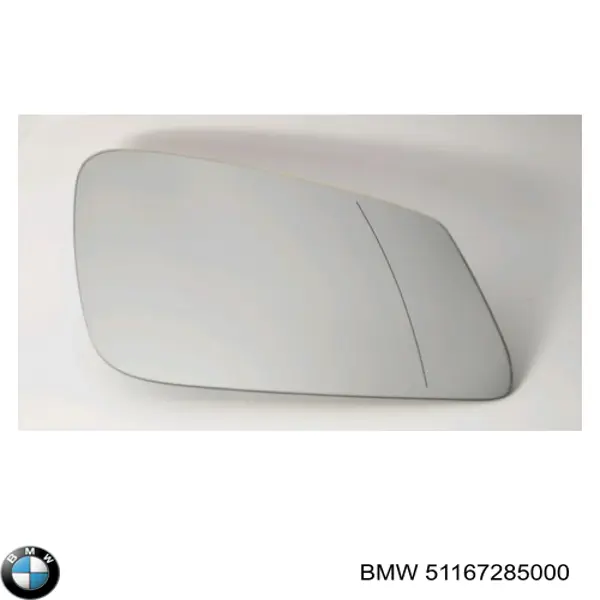 51167285000 BMW Зеркальный элемент правого зеркала заднего вида