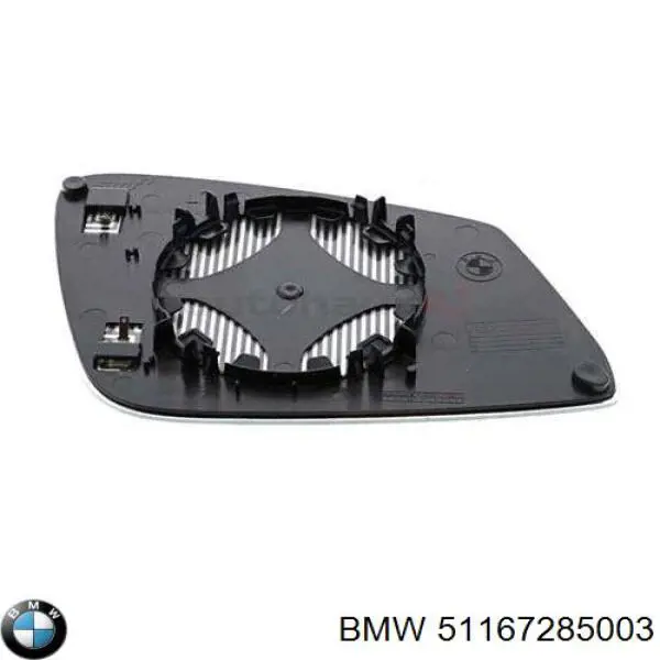 Зеркальный элемент водительского зеркала BMW 51167285003 цена, от 50.68 USD