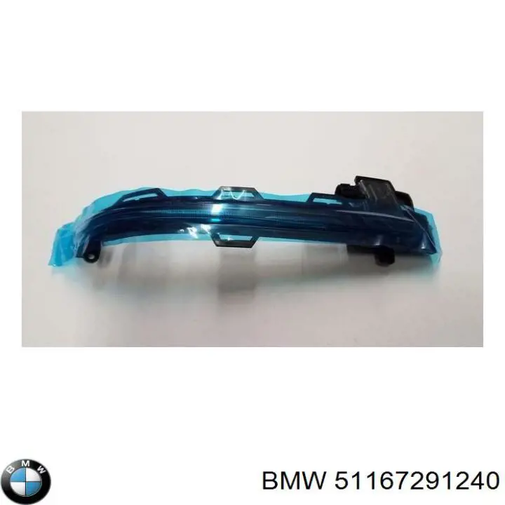 Стекло зеркала заднего вида, правого BMW 51167291240 цена, от 148.96 USD