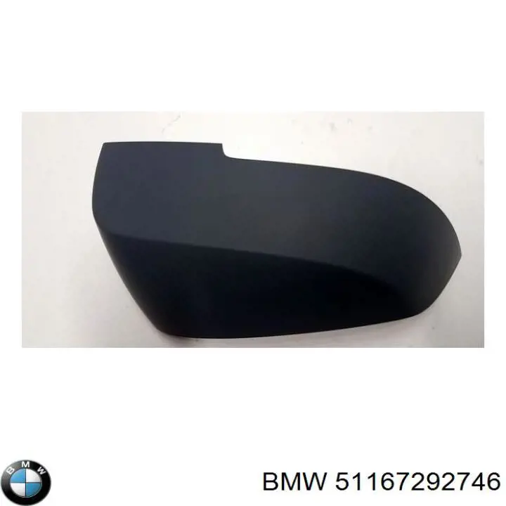 Placa sobreposta (tampa) do espelho de retrovisão direito para BMW 2 (F23)