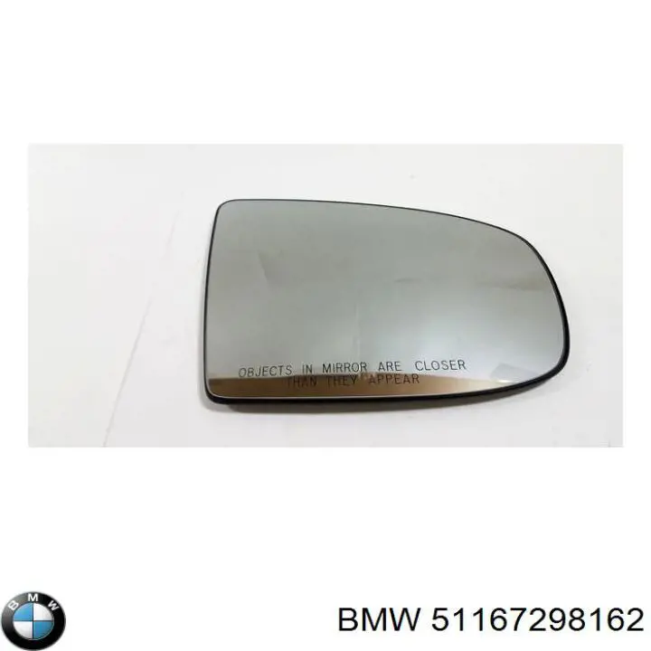 51167298162 BMW зеркальный элемент зеркала заднего вида правого