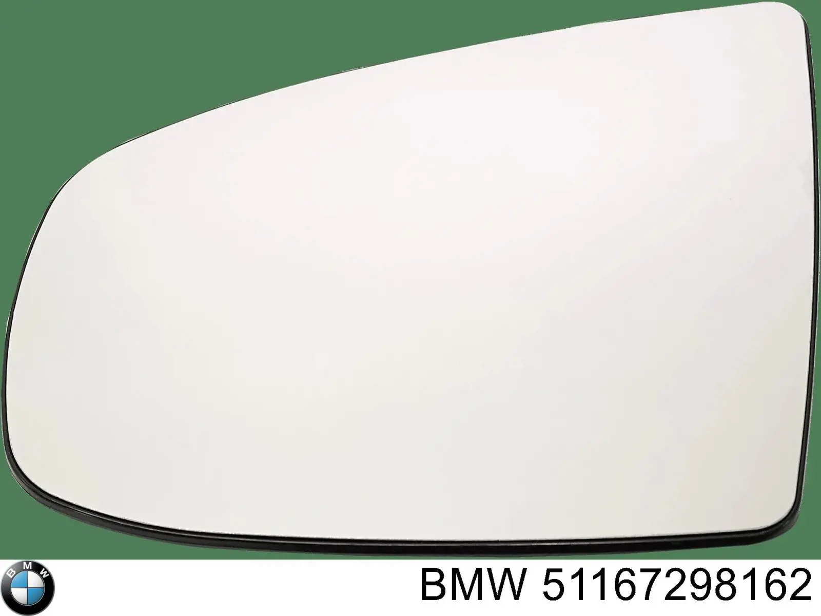 Купить 51167298162 BMW Стекло правого зеркала заднего вида