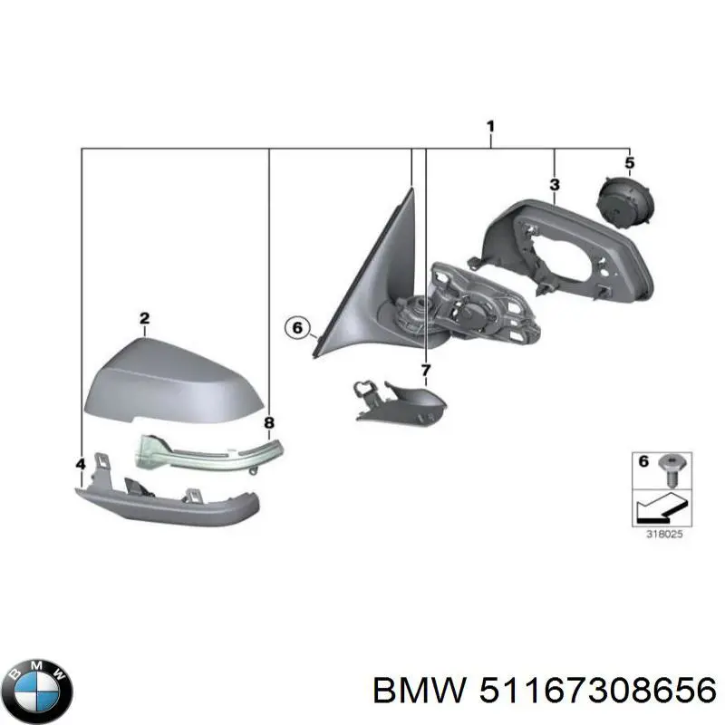  51167308656 BMW