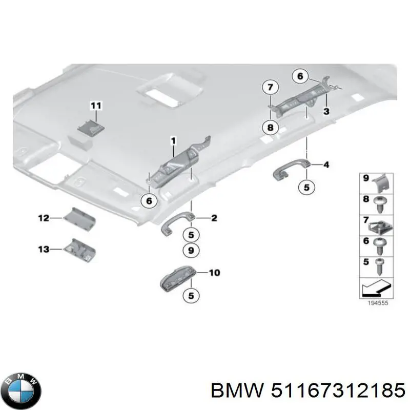 51167312185 BMW 