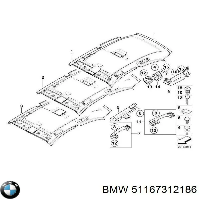 51167312186 BMW