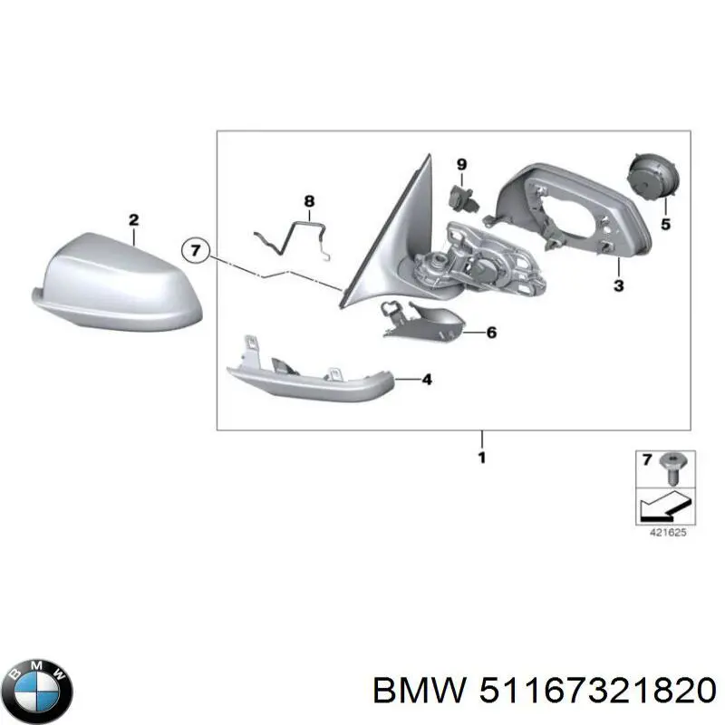 51167321820 BMW 